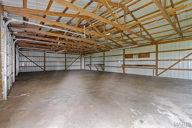 3120 State Highway F, Cardwell, MO 63829 - garage with metal wall