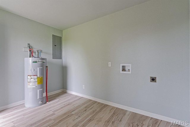 3120 State Highway F, Cardwell, MO 63829 - utility room with water heater and electric panel