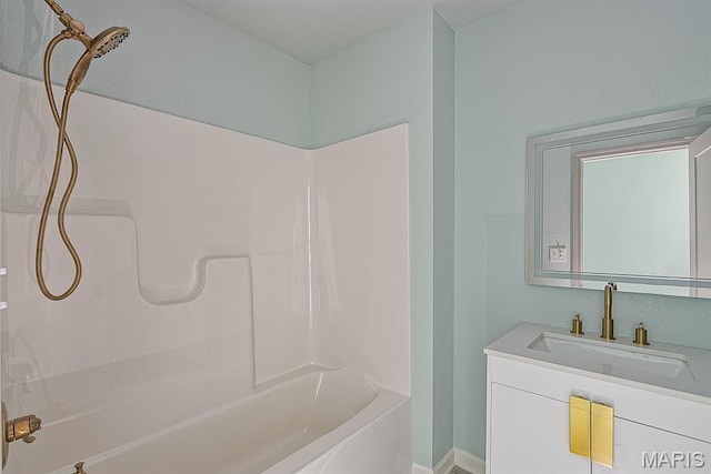 3120 State Highway F, Cardwell, MO 63829 - bathroom featuring shower / washtub combination and vanity