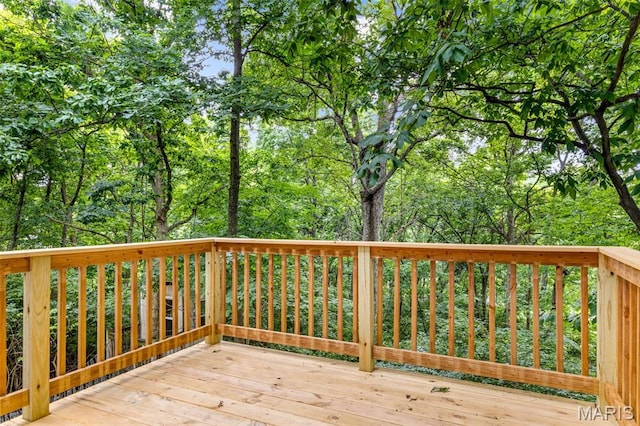 404 Arbor Spring Dr, Ballwin, MO 63021 - view of deck