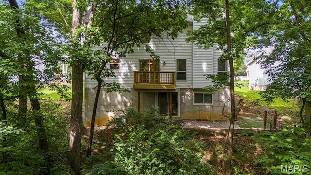 404 Arbor Spring Dr, Ballwin, MO 63021 - rear view of property