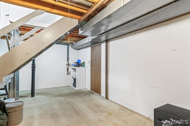 2318 Hidden Meadow Ln, Ballwin, MO 63021 - view of unfinished basement