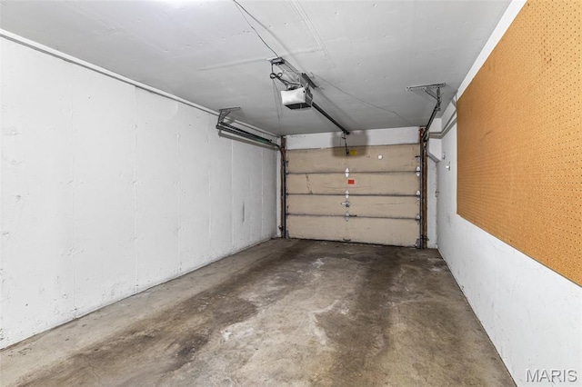 2318 Hidden Meadow Ln, Ballwin, MO 63021 - garage featuring a garage door opener