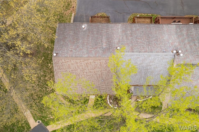 2318 Hidden Meadow Ln, Ballwin, MO 63021 - view from above of property