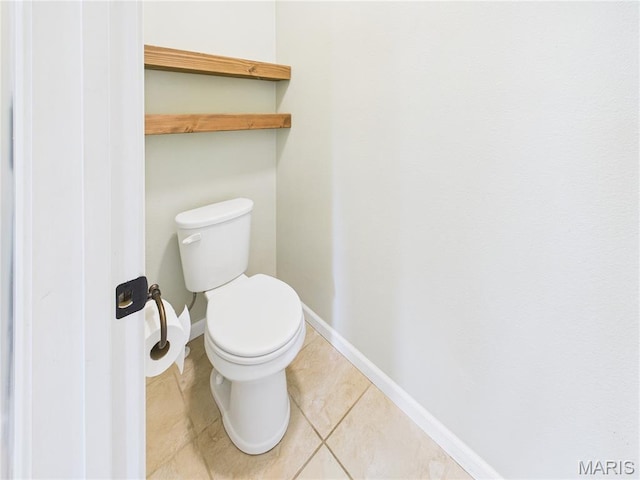 16107 Hummingbird Ln, Saint Robert, MO 65584 - bathroom with toilet and tile patterned flooring