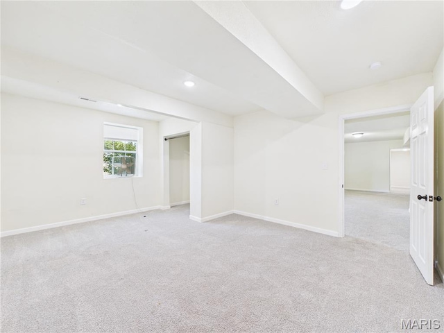 16107 Hummingbird Ln, Saint Robert, MO 65584 - unfurnished room featuring light colored carpet and recessed lighting
