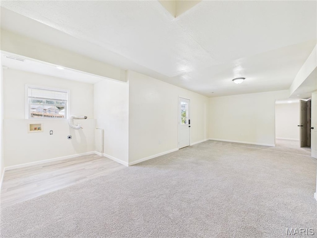 16107 Hummingbird Ln, Saint Robert, MO 65584 - empty room with baseboards and light carpet