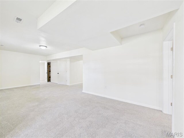 16107 Hummingbird Ln, Saint Robert, MO 65584 - empty room featuring light carpet and baseboards