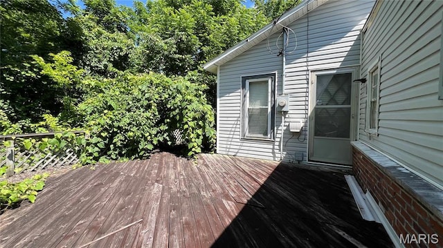 812 S Mine Ln, Motte, Fredericktown, MO 63645 - view of deck
