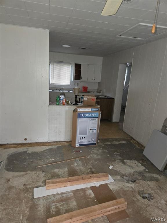 305 W 7th St, Cahokia, IL 62206 - kitchen with white cabinets