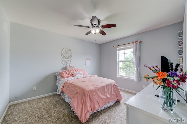 606 Wyndview Dr, Lake St Louis, MO 63367 - carpeted bedroom featuring baseboards and ceiling fan