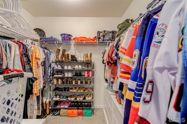 606 Wyndview Dr, Lake St Louis, MO 63367 - walk in closet with carpet flooring