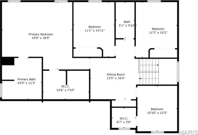 606 Wyndview Dr, Lake St Louis, MO 63367 - view of room layout
