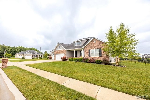 812 Green Jacket Way, Ofallon, IL 62269 - craftsman inspired home featuring brick siding, driveway, and an attached garage