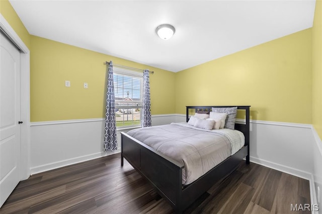 80 Brookshire Creek Dr, Wentzville, MO 63385 - bedroom featuring dark wood finished floors and a closet