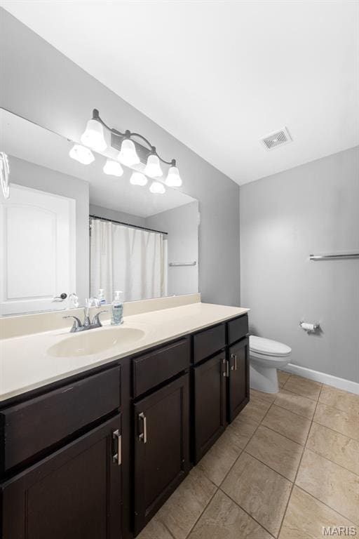 80 Brookshire Creek Dr, Wentzville, MO 63385 - bathroom featuring vanity, tile patterned floors, and curtained shower