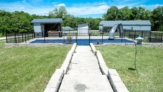 3215 Timber Ridge Rd, Palmyra, MO 63461 - view of yard featuring an outdoor structure