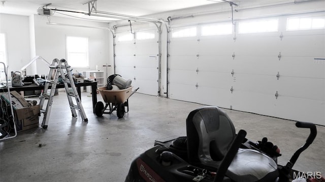 3215 Timber Ridge Rd, Palmyra, MO 63461 - garage with a garage door opener