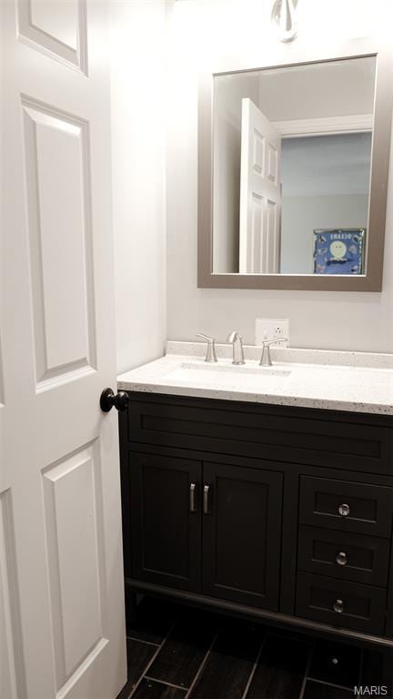 3215 Timber Ridge Rd, Palmyra, MO 63461 - bathroom with vanity