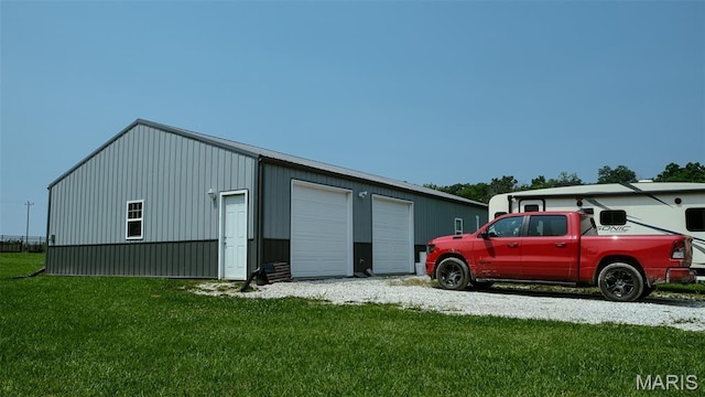 3215 Timber Ridge Rd, Palmyra, MO 63461 - view of detached garage