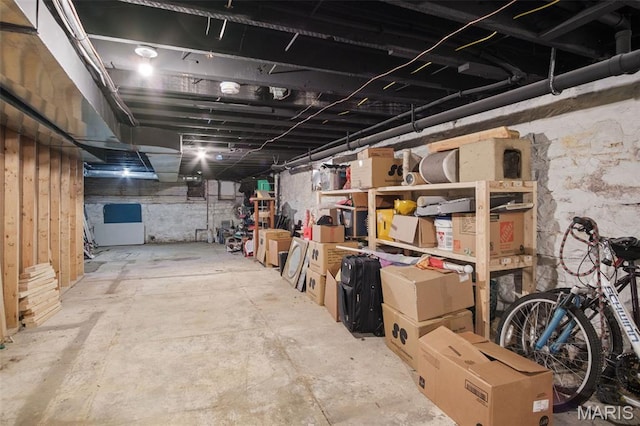 3452 Osage St, Saint Louis, MO 63118 - view of unfinished basement