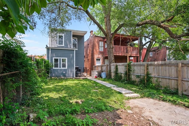 3452 Osage St, Saint Louis, MO 63118 - rear view of property