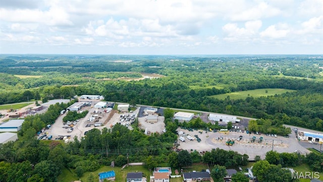 1907 Lone Pine Dr, Arnold, MO 63010 - aerial view of property's location with a heavily wooded area