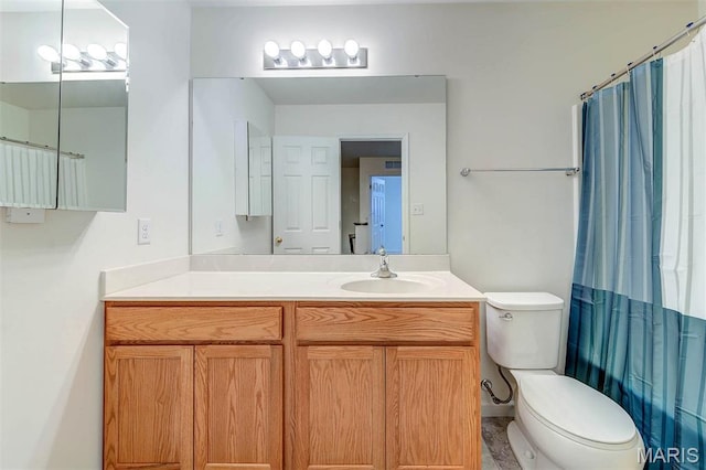 502 Summer Glen Ln, Saint Charles, MO 63301 - bathroom featuring vanity and a shower with shower curtain