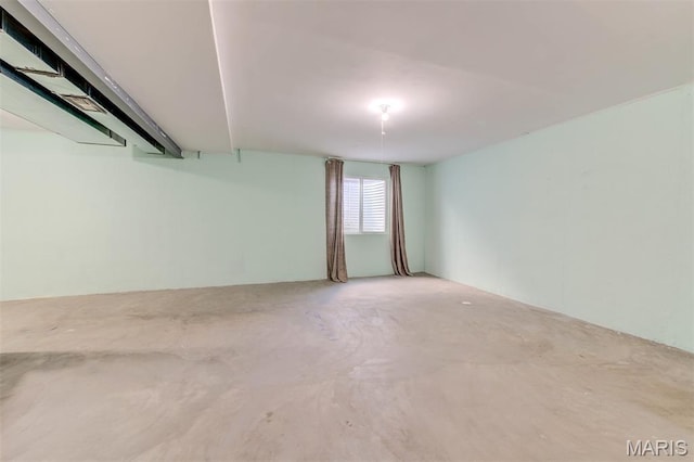 502 Summer Glen Ln, Saint Charles, MO 63301 - spare room with unfinished concrete floors