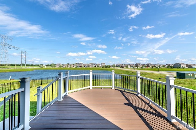 502 Summer Glen Ln, Saint Charles, MO 63301 - deck with a lawn