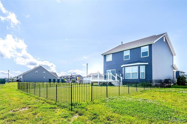 502 Summer Glen Ln, Saint Charles, MO 63301 - rear view of property