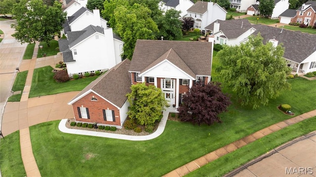 16368 Cherry Orchard Dr, Grover, MO 63040 - aerial view of residential area