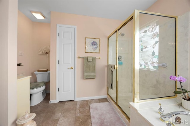 16368 Cherry Orchard Dr, Grover, MO 63040 - full bathroom featuring a shower stall and a garden tub