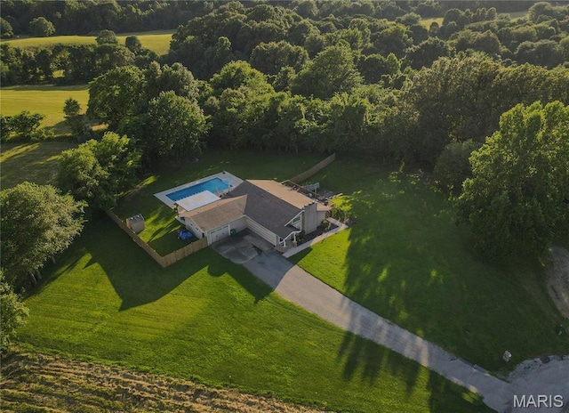 16533 Chateau Ln, Dexter, MO 63841 - view of property location featuring a forest