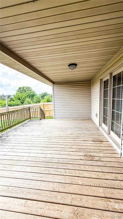 200 April Dr, Saint Robert, MO 65584 - view of deck