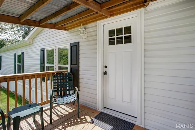 16 Garrett Ln, Defiance, MO 63341 - view of exterior entry