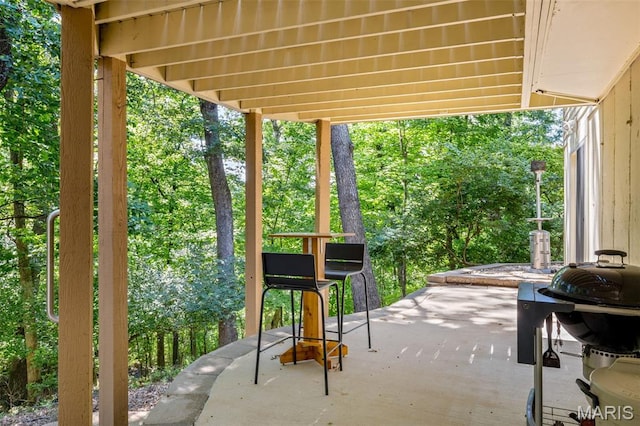 14 Greystoke Ct, Ballwin, MO 63021 - view of patio featuring area for grilling