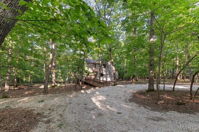 2506 Alpine Woods Dr, Wright City, MO 63390 - view of yard featuring a view of trees