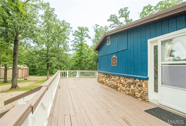 116 Buttry Ln, Wappapello, MO 63966 - view of deck