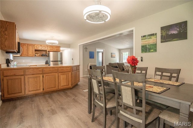 116 Buttry Ln, Wappapello, MO 63966 - dining area featuring light wood finished floors