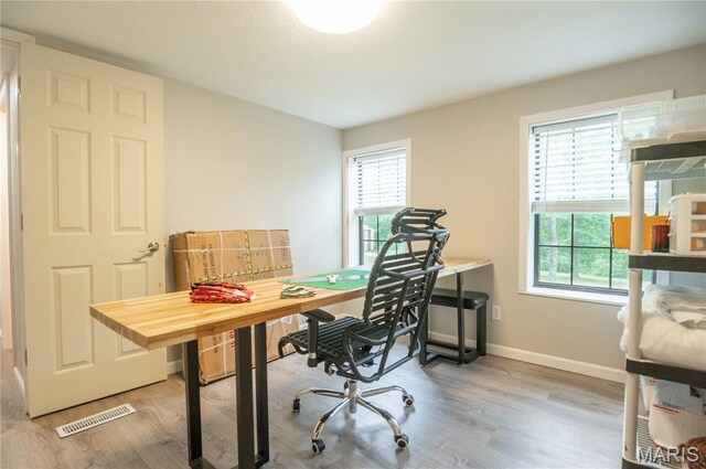 116 Buttry Ln, Wappapello, MO 63966 - office space with healthy amount of natural light and wood finished floors