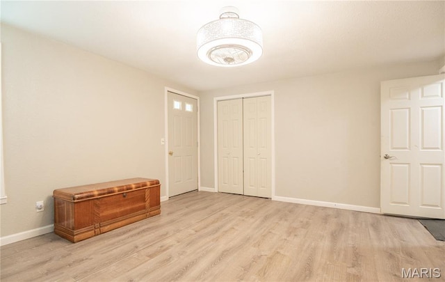116 Buttry Ln, Wappapello, MO 63966 - unfurnished bedroom featuring wood finished floors and a closet