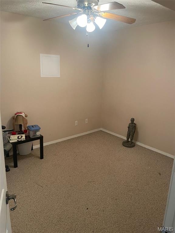 17035 Lanes End, Dixon, MO 65459 - carpeted spare room featuring a ceiling fan and baseboards