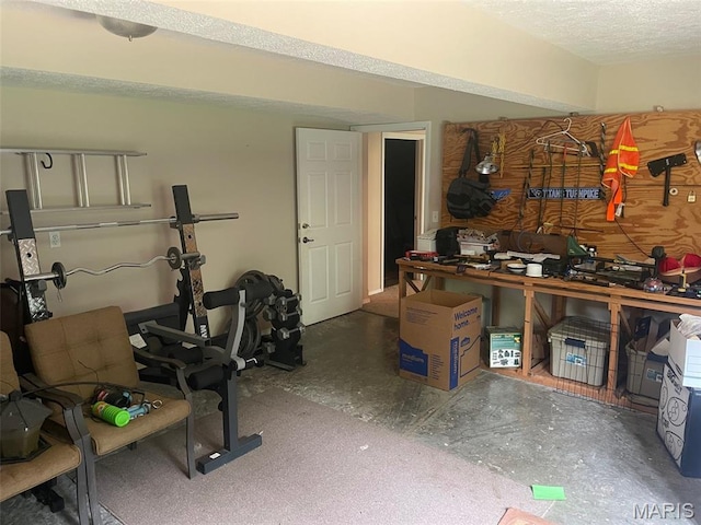 17035 Lanes End, Dixon, MO 65459 - below grade area with a textured ceiling