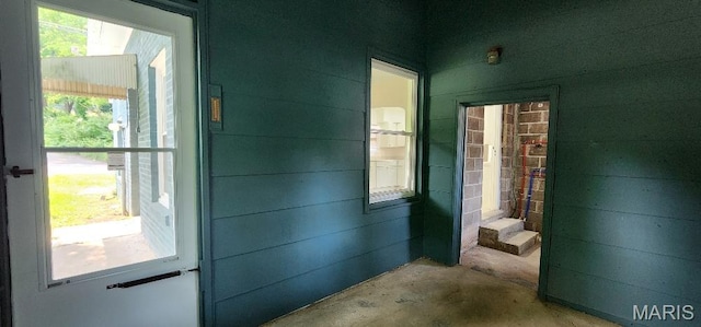 115 N 5th St, De Soto, MO 63020 - interior space featuring concrete flooring