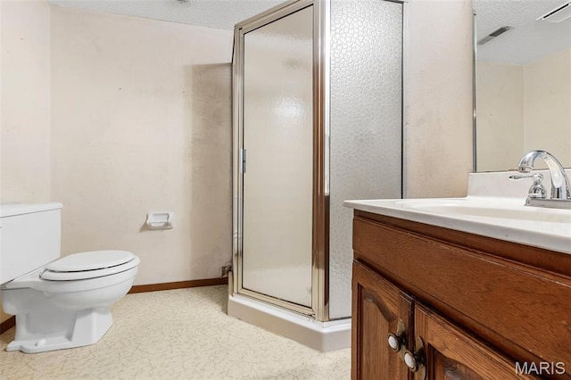 1514 Summer Run Dr Unit 208, Florissant, MO 63033 - bathroom featuring vanity and a shower stall