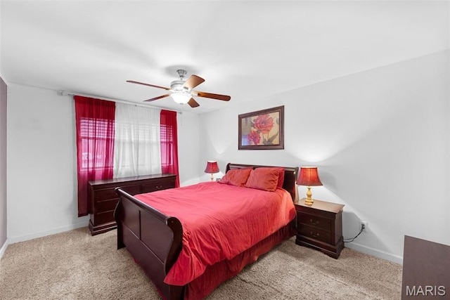 1400 Heritage Lndg Unit 109, Saint Charles, MO 63303 - bedroom with carpet floors and ceiling fan