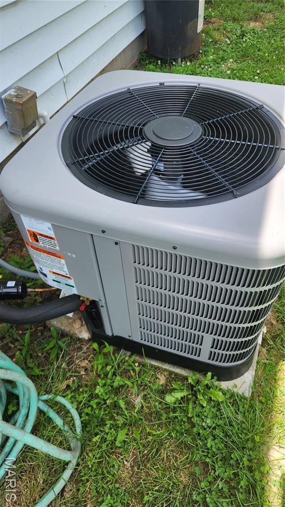 800 N Hickory St, Salem, MO 65560 - exterior view of a central AC unit