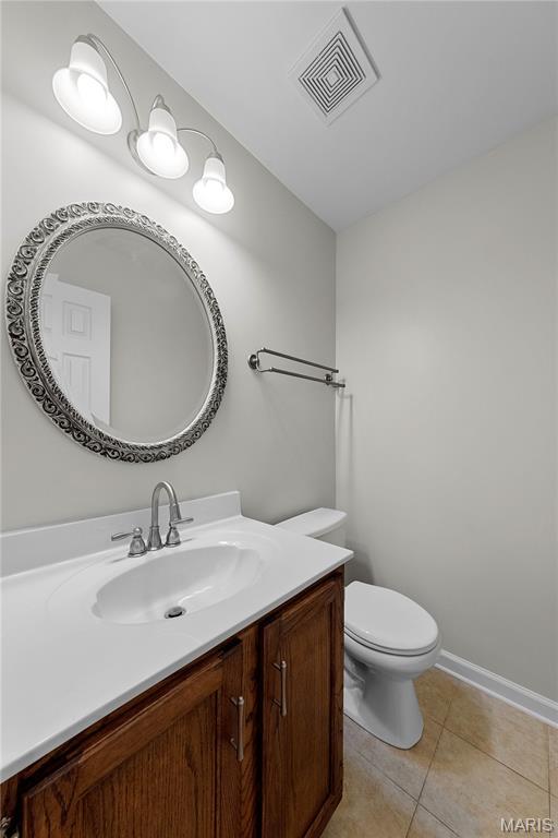 3924 Cambridge Crossing Dr, Saint Charles, MO 63304 - bathroom with vanity and tile patterned flooring