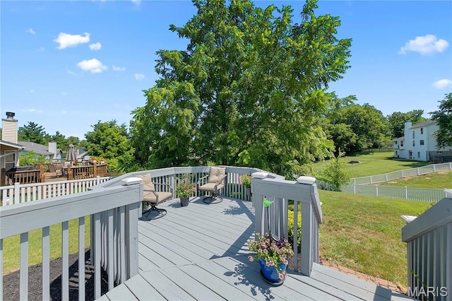 3924 Cambridge Crossing Dr, Saint Charles, MO 63304 - view of wooden terrace